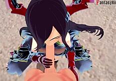 friedrich der grosse fucking free pov azur lane full fantasy king 3 in 3d cartoon