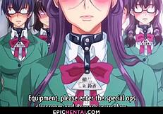 anal sex turns her into an ahegao face in this hentai