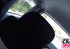 fucked this tiny 18+ teen 18+ that was broken down