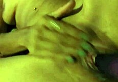 Latina Squirts With Big Dildo