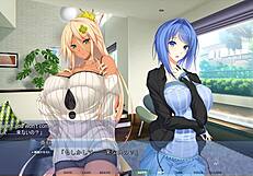 Akumeru Family Mahiru Route Part 3: Big Tits And Ass In Dress Shop Massage