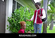 Man, rough freeuse with black teen stepsister James Cameron rocks