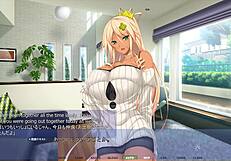 Akumeru Family Mahiru Route Part 3: Big Tits And Ass In Dress Shop Massage