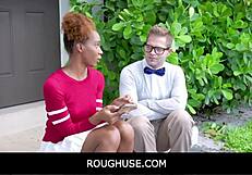 Man, rough freeuse with black teen stepsister James Cameron rocks