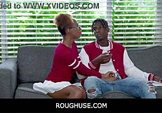 Man, rough freeuse with black teen stepsister James Cameron rocks