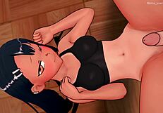 Nagatoro Loves Intense Handjobs In Anime Hentai Style