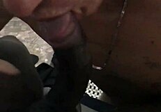 Gifted guy from ppg gets intense blowjob in public!