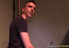 I make my cuckold boyfriend watch me fuck huge black cocks