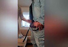 This Japanese MILF Gives the Best Handjob Ever for Creampie 😍