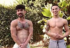 raw uncut gay rough sex in intense session