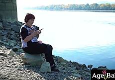 Rob says, 'I'll make Granny Marsha wet for my massive cock!'