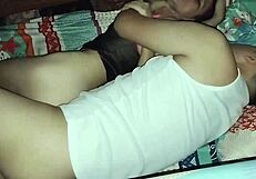 While we were resting, she started touching my arm because she wanted to be hugged