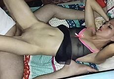 While we were resting, she started touching my arm because she wanted to be hugged