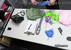 Fucking Super Fine Bikini Hottie at Work!