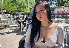 At 18, she eagerly takes her first cock in her tight ass