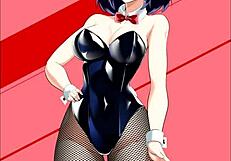 i compiled ryuko matoi from kill la kill in rule 34 style