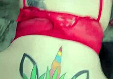 Anastasia Rain's Amateur Pussy Fucking With Tattoos!