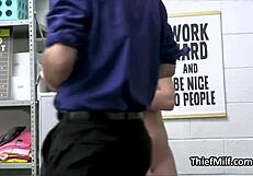 Curvy Milf with Big Tits Rams Her Pussy on Office Desk During Hidden Cam Spy