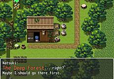 Tanned Girl Natsuki's Massive Tits Massaged By Pervy Carpenter In Hentai Game