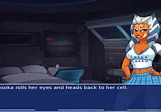 Star Wars Orange Trainer Part 7: Whore Blowjob Master Cosplay