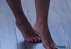 i watched blonde babes get their soles jizzed in a hardcore footjob session