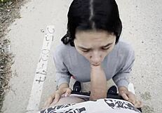 Me La Chupa Una Puta Del Polígono Por 200 Euros In Glamour Crazy Dirty Brunette Cum In Mouth