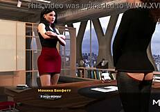 Fashionbusiness takes a hot shower in 3d cartoon anime hentai