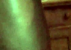 In this cuckold story, the old slut gets bred with creampie on her small tits