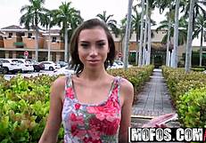 Sex-Obsessed Amber Fucked Outside Starring Amber Faye