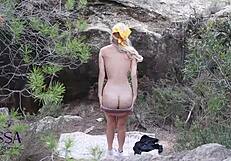 Outdoor Yoga Routine Turns Into Unexpected Intimate Encounter.