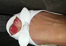 Intimate webcam session on Facebook.