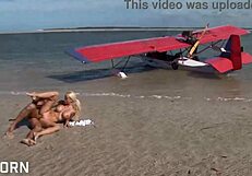 Classic porn featuring sexy big tits blonde getting fucked in her ass