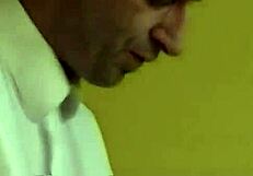 Big-Titted British Gran Gets Rough Domination and Facial