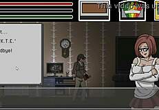 man seduces pretty lady in lustful spirit hunt ryona hentai gameplay