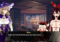 Klee's Prank Adventure With Toys And Fingering