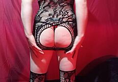 Mr gingerbread sticks nipple in dick hole then fucks dirty milf in the ass