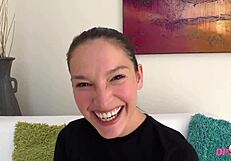 DP Diva Stunning Babe Katrina Colt Takes First Double Penetration