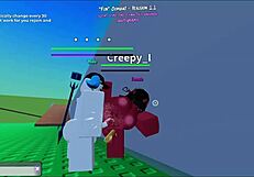 roblox condo 1 hentai fun with cartoon monster cumbat.