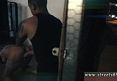 Dirty BDSM Action Left Behind at Mansion Party in Rough Neighborhood