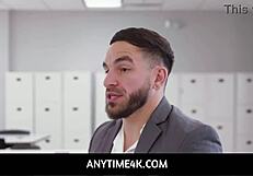 Anytime4k - Free Use Office! Crush Breaks Heart Again!