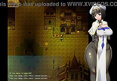 unfaithful priestess takes big cock in ass