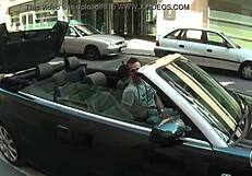 titus & lauro giotto team up to bang a horny chick in public