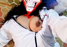 Stepmom's tight ass fucks better than wife, draining my cum in homemade madness