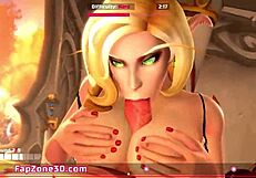 cock hero - 3d naughty girl fucked in all poses