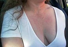 Gorgeous Milf Cums Hard In McDonald's Drive Thru!