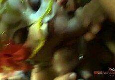 Brazilian Carnival Group Banging Big Cocks