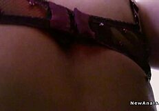 Boyfriend Fucks Girlfriend's Asshole For Present!