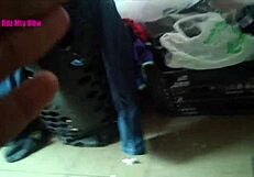 My cuckold husband catches me with a young bull at home