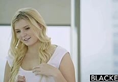 Blacked Blonde Teen Melissa May Fucks Her Boyfriend with Passion