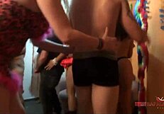 Brazilian Carnival Group Banging Big Cocks